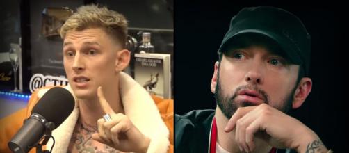 MGK parla della sua faida con Eminem.