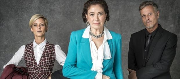Fernanda de Freitas, Lilia Cabral e Marcello Novaes. Fernanda de Freitas, Lilia Cabral e Marcello Novaes.
