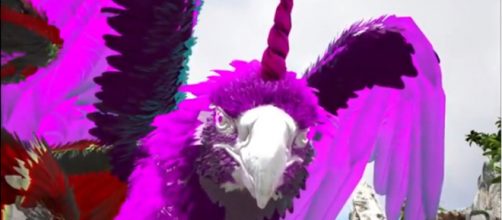 A Fabled Grifficorn in ARK. [Image source: KingDaddyDMAC/YouTube]