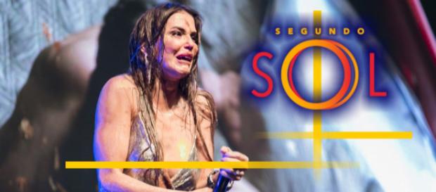 Luzia consegue colocar plano em ação e revela farsa de Karola. (foto reprodução) Luzia consegue colocar plano em ação e revela farsa de Karola. (foto reprodução)