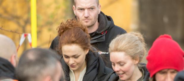 SPOILERS: Key cast members arrive in historic Fife village. Image ... - outlandishdram.com SPOILERS: Key cast members arrive in historic Fife village. Image ... - outlandishdram.com