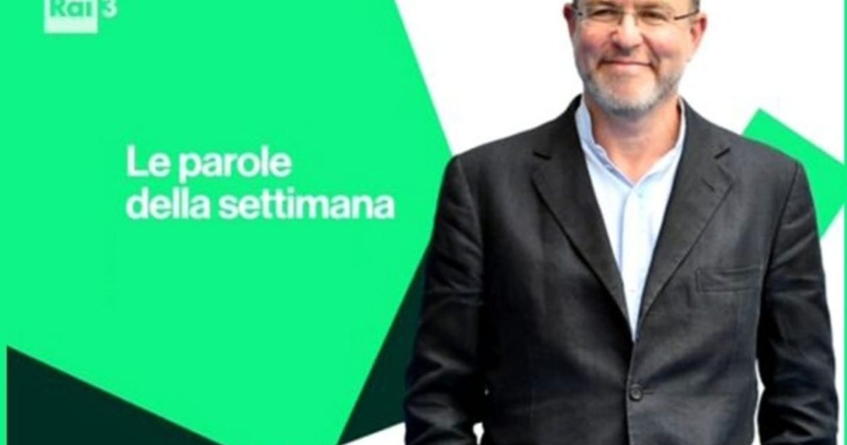 Le Parole della Settimana, da sabato in Tv su Rai 3 conduce Massimo Gramellini Le Parole della Settimana, da sabato in Tv su Rai 3 conduce Massimo Gramellini