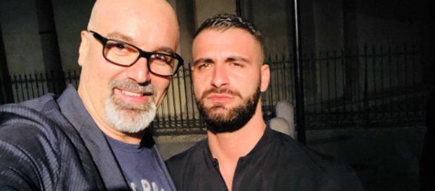 Giovanni Ciacci insieme al compagno Damiano Allotta Giovanni Ciacci insieme al compagno Damiano Allotta
