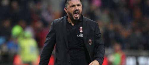 Gennaro Gattuso durante una partita del Milan (via Google.it)