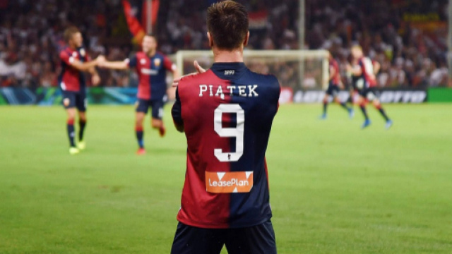 L'esultanza di Piatek (via Google.it)