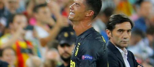 Valence-Juventus : Cristiano Ronaldo en larmes après avoir écopé d'un carton rouge
