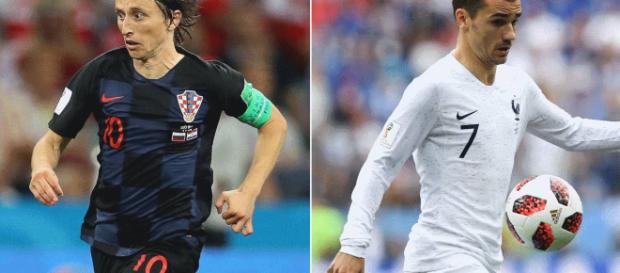 Modric y Griezmann, un partido que apunta al próximo balón de Oro Modric y Griezmann, un partido que apunta al próximo balón de Oro