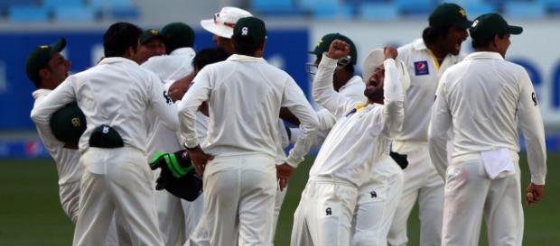 Pakistan v Australia, 1st Test, Dubai ... - (Image via espncricinfo/Twitter) Pakistan v Australia, 1st Test, Dubai ... - (Image via espncricinfo/Twitter)