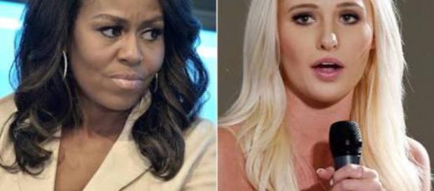 Tomi Lahren insults Michelle Obama on Twitter. Image Credit: Jennifer Johnson / YouTube Screenshot Tomi Lahren insults Michelle Obama on Twitter. Image Credit: Jennifer Johnson / YouTube Screenshot