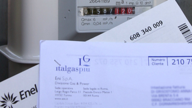 Bollette luce e gas in netto aumento.
