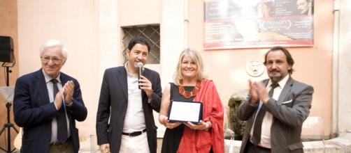 premiazione a Spoleto con Rina Del Bono