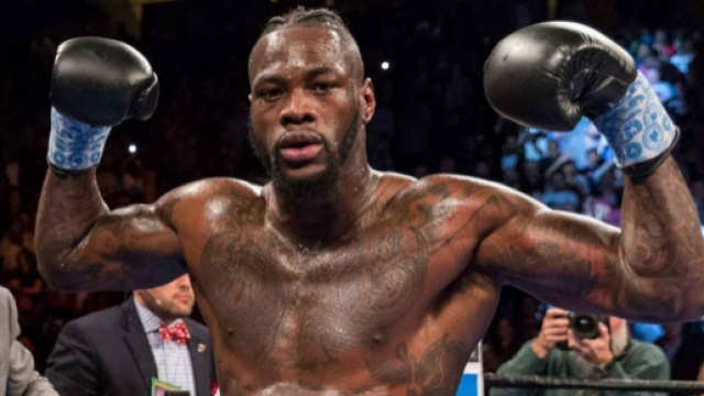 Deontay Wilder, detentore del titolo mondiale dei pesi massimi versione WBC