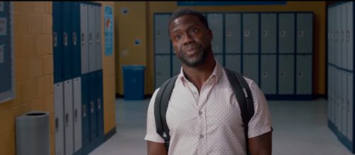 Kevin Hart's new movie, 'Night School,' is looking to take the top spot for this weekend's box office. - [Universal Pictures / YouTube screencap]