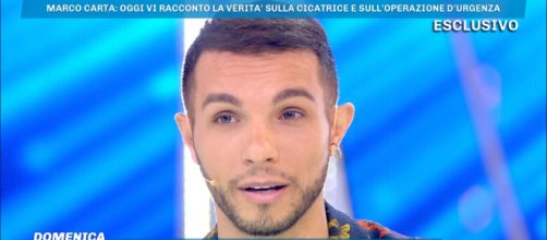 Marco Carta racconta la sua disavventura a Domenica Live