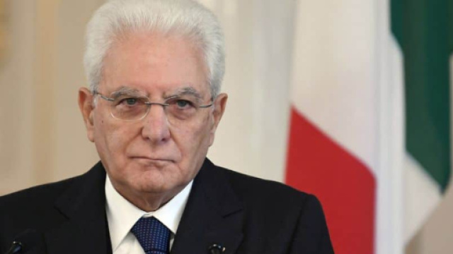 Il presidente della Repubblica Sergio Mattarella