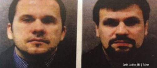 Novichok suspects are named as Russian Agents by UK Police - Image credit Daniel Sandford | Twitter