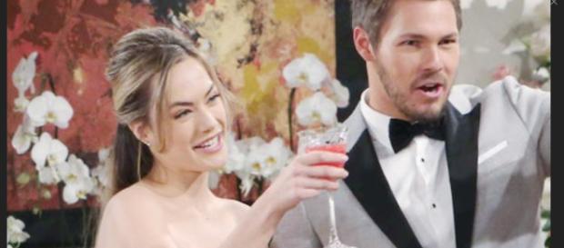 Hope and Liam will be affected bySteffy's business decision. (Image Source: Soaps in Depth-YouTube.) Hope and Liam will be affected bySteffy's business decision. (Image Source: Soaps in Depth-YouTube.)