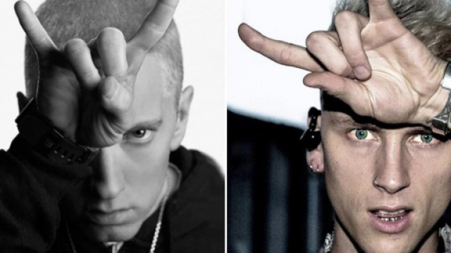 Eminem Machine Gun Kelly dissing