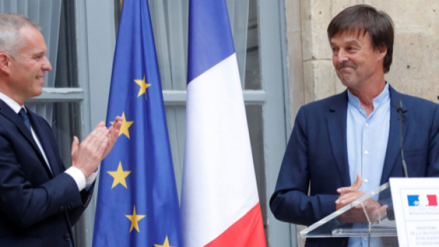 François De Rugy remplace un Nicolas Hulot ému