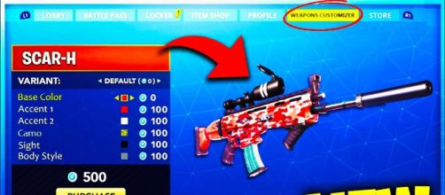 Weapon skins are coming to Fortnite Battle Royale. [Image Credit: Tridzo / YouTube]