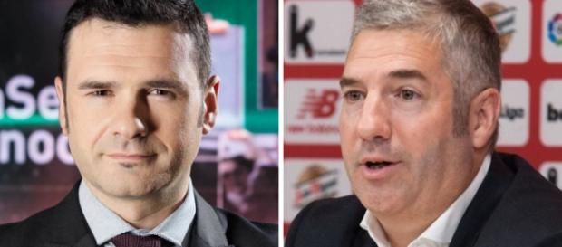 Iñaki López y Josu Urrutia en imagen Iñaki López y Josu Urrutia en imagen