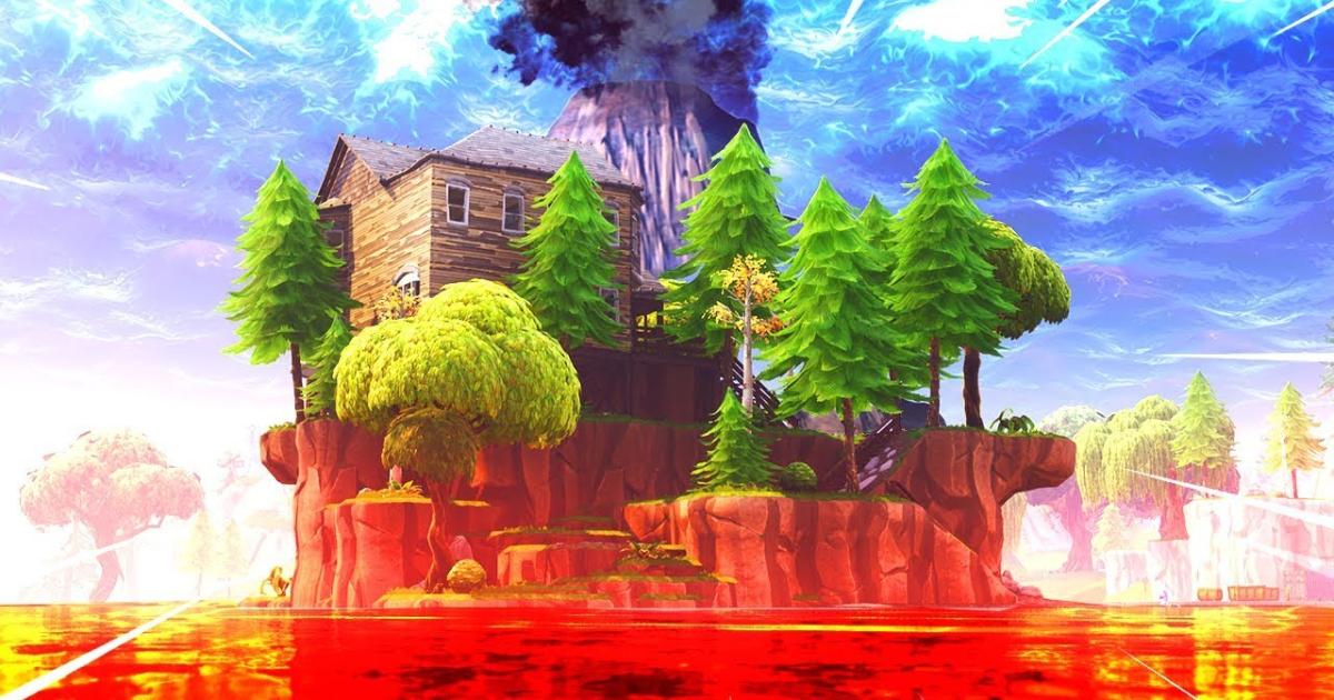 Fortnite Battle Royale Loot Lake Is Getting A Volcano With Lava - 