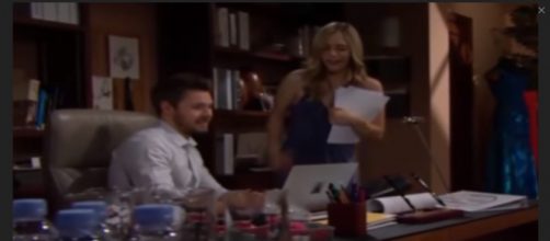 Steffy may try to break up Hope and Liam again. [Image Source: The Bold and the Beautiful - YouTube]