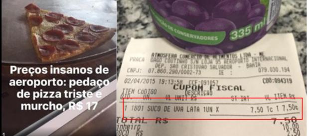 Alguns preços são totalmente fora do comum Alguns preços são totalmente fora do comum