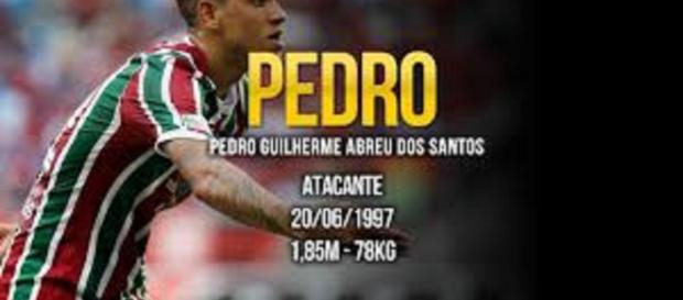 Delantero del Brasil Pedro Gulherme en los ojos de los clubes Europeos Delantero del Brasil Pedro Gulherme en los ojos de los clubes Europeos