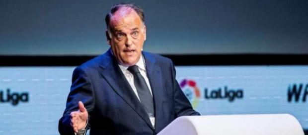 Javier Tebas veut prouver que le PSG est impliqué dans des affaires de trucages. Javier Tebas veut prouver que le PSG est impliqué dans des affaires de trucages.