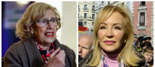 Manuela Carmena y Carmen Lomana en imagen