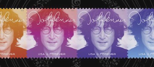 The US Postal Service unveiled a new John Lennon commemorative stamp on Friday. [Image Radio.com/YouTube]