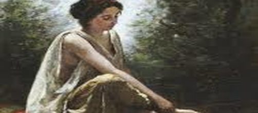 Wounded Eurydice by Camille Corot. - [Mrs. Egil Boeckmann / Wikimedia Commons]