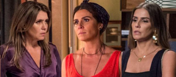 Karola, Luzia e Laureta em Segundo Sol Karola, Luzia e Laureta em Segundo Sol