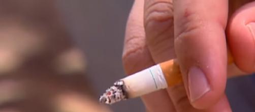 No more smoking on NYC streets. [Image source/CBS New York YouTube video]