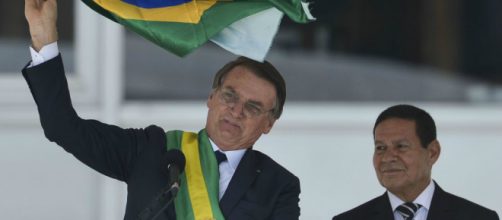 Bolsonaro toma posse em Brasília. (Marcello Camargo/Agência Brasil)