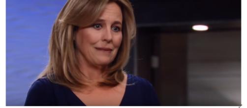 Laura will have her hands full s Port Charles new mayor. [Image Source: General Hospital-YouTube]