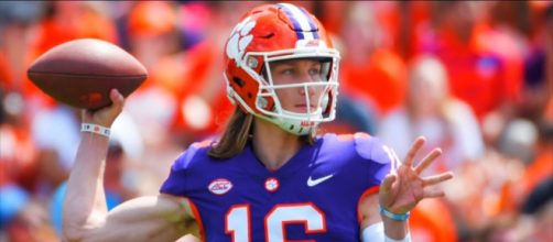 Trevor Lawrence could opt for the XFL in 2020, if eligibility rules stay different from NFL's. - [ACC Network / YouTube screencap]