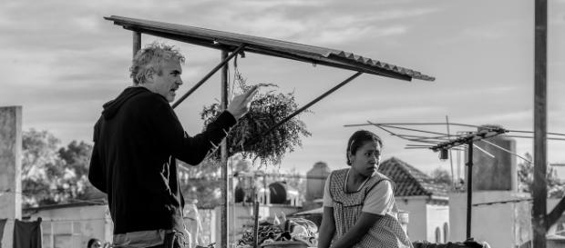 Alfonso Cuarón durante el rodaje de su película 'Roma'. Alfonso Cuarón durante el rodaje de su película 'Roma'.