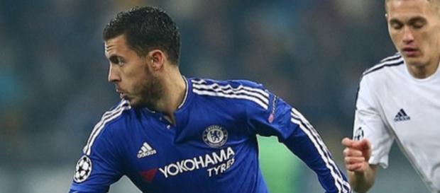 Eden Hazard (Imagem via Wikipedia) Eden Hazard (Imagem via Wikipedia)