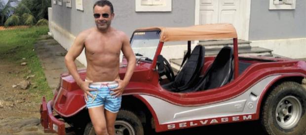 Jorge Javier Vazquez, durante sus vacaciones de Navidad. / Lecturas Jorge Javier Vazquez, durante sus vacaciones de Navidad. / Lecturas