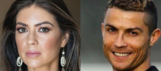 Kathryn Mayorga e Cristiano Ronaldo (Imagem via Youtube) Kathryn Mayorga e Cristiano Ronaldo (Imagem via Youtube)