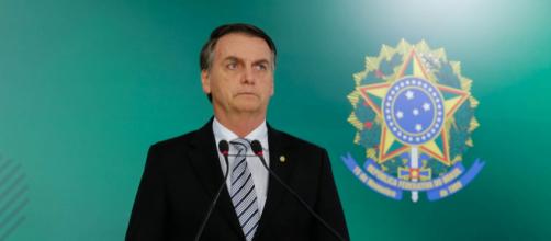 Bolsonaro na cerimônia de posse (Arquivo Blasting News)