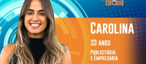 BBB 19: Carolina Peixinho é a primeira mulher da edição a ser revelada (Divulgação/GShow)
