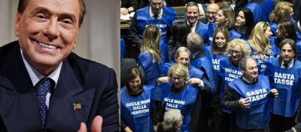 Forza Italia lancia i gilet azzurri. Forza Italia lancia i gilet azzurri.