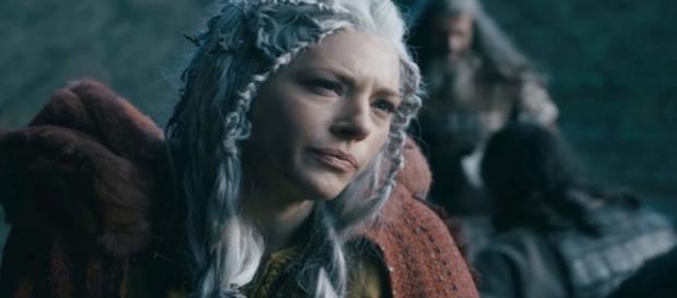 Lagertha em Vikings ( Reprodução - Discovery) Lagertha em Vikings ( Reprodução - Discovery)