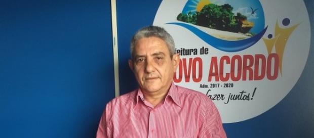 Prefeito levou três tiros. (Crédito: Prefeitura de Novo Acordo). Prefeito levou três tiros. (Crédito: Prefeitura de Novo Acordo).