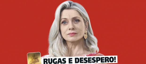 A personagem de Letícia Spiller vai se desesperar (Reprodução/Guia da TV) A personagem de Letícia Spiller vai se desesperar (Reprodução/Guia da TV)