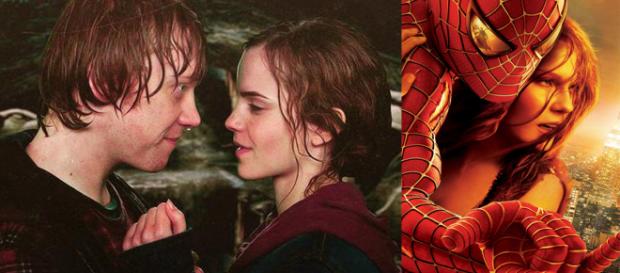 Cenas de 'Harry Potter' e 'Homem Aranha' ( Foto - Reprodução) Cenas de 'Harry Potter' e 'Homem Aranha' ( Foto - Reprodução)