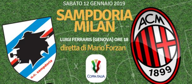 COPPA ITALIA: Sampdoria - Milan a Marassi in diretta su blastingnews.com COPPA ITALIA: Sampdoria - Milan a Marassi in diretta su blastingnews.com